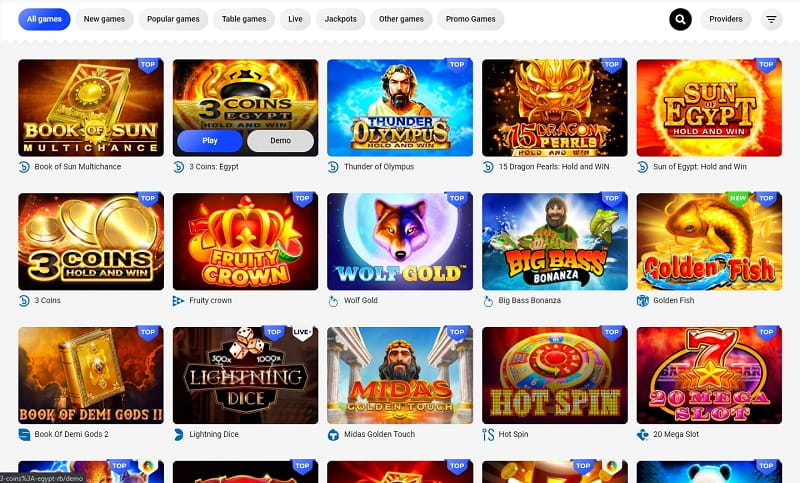 Slottica Casino Giochi