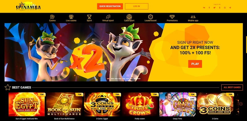 Spinamba Casino Review