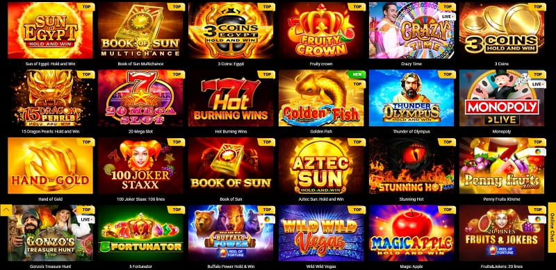 Spinamba Casino Games